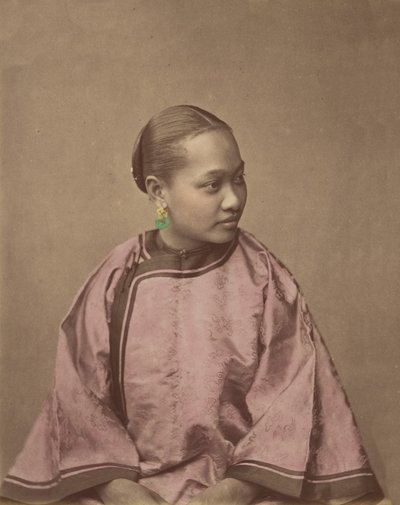 Mädchen aus Shanghai, 1870er Jahre von Baron Raimund von Stillfried