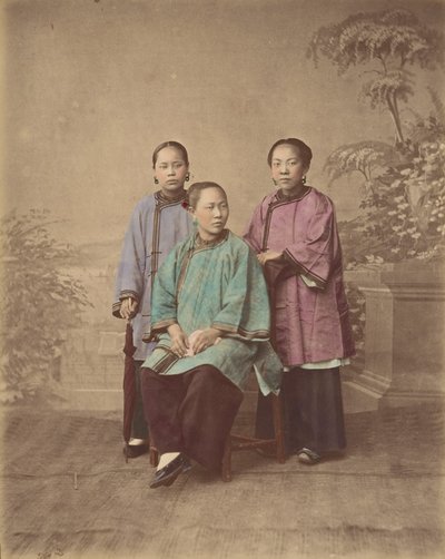 Mädchen aus Shanghai, 1870er Jahre von Baron Raimund von Stillfried