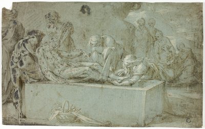 Begräbnis von Bartholomaeus Spranger