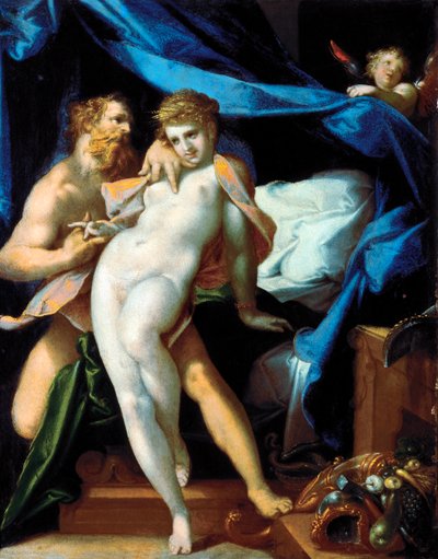 Venus und Maia von Bartholomaeus Spranger