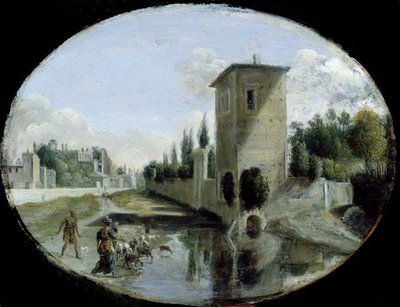 Italienische Landschaft von Bartholomeus Breenbergh