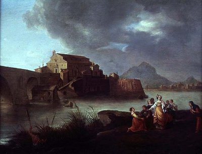 Die Auffindung des Moses von Bartholomeus Breenbergh