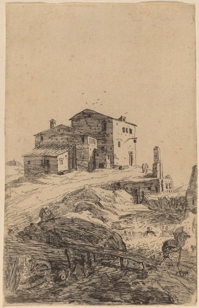 Das Gasthaus bei Prima Porta von Bartholomeus Breenbergh