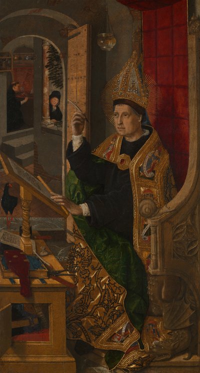Heiliger Augustinus von Bartolomé Bermejo