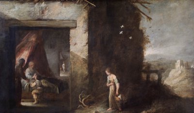Isaak segnet Jakob, 17. Jahrhundert von Bartolomé Esteban Murillo