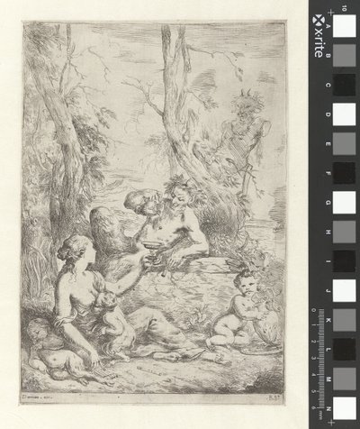 Bacchanal von Bartolomeo Biscaino