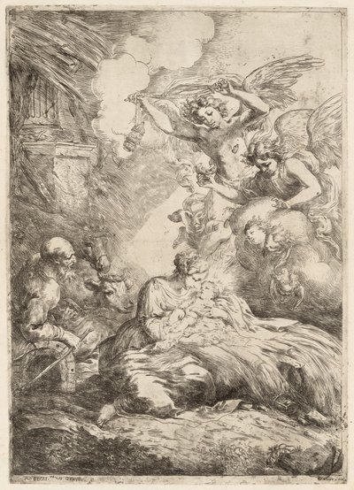 Die Geburt Christi von Bartolomeo Biscaino