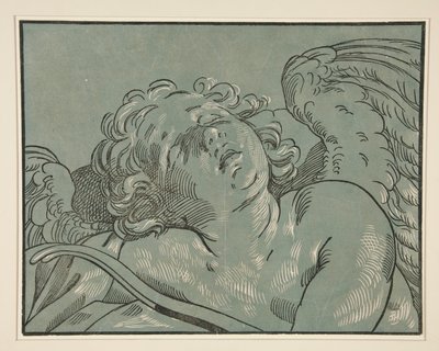 Schlafender Amor von Bartolomeo Coriolano