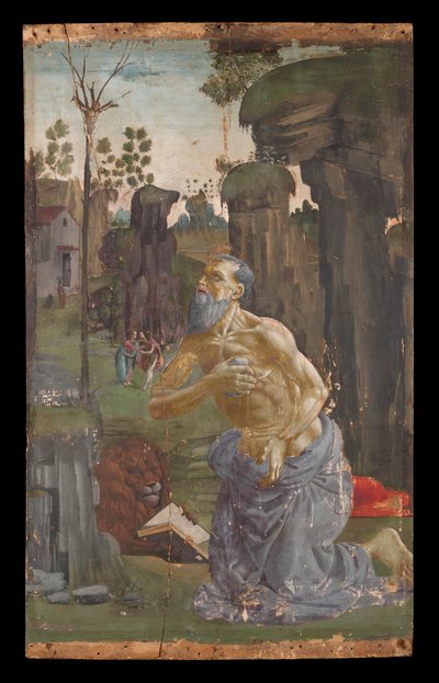 Buße des heiligen Hieronymus von Bartolomeo di Giovanni