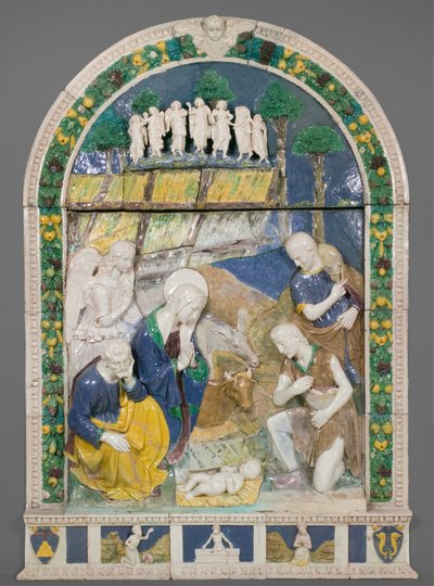 Anbetung der Hirten von Benedetto Buglioni