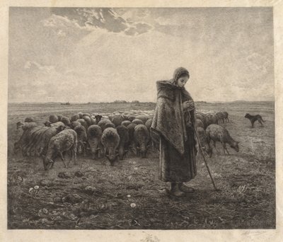 La Bergerie von Benjamin Louis Auguste Damman