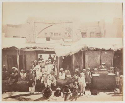 Straßenszene, Kandahar von Benjamin Simpson