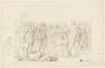 Tod des Ananias von Benjamin West
