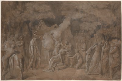 Tod der Iphigenie (?) von Benjamin West