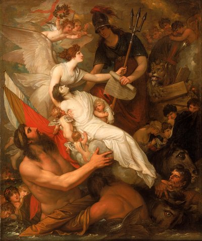 Die Unsterblichkeit von Nelson von Benjamin West
