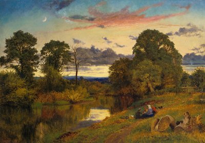 Sonnenuntergang von Benjamin Williams Leader