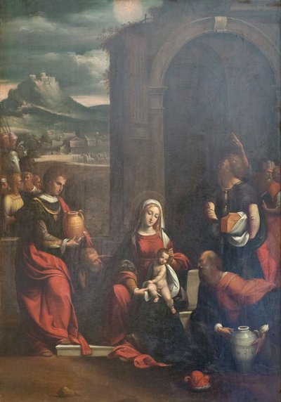 Anbetung der Heiligen Drei Könige von Benvenuto Tisi da Garofalo