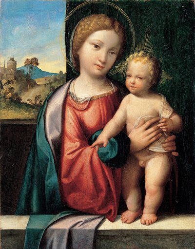 Madonna mit dem Kind, 1512 von Benvenuto Tisi da Garofalo