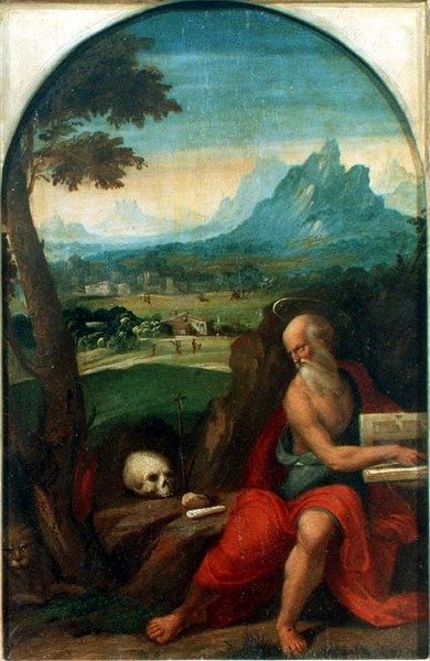 St. Hieronymus von Benvenuto Tisi da Garofalo