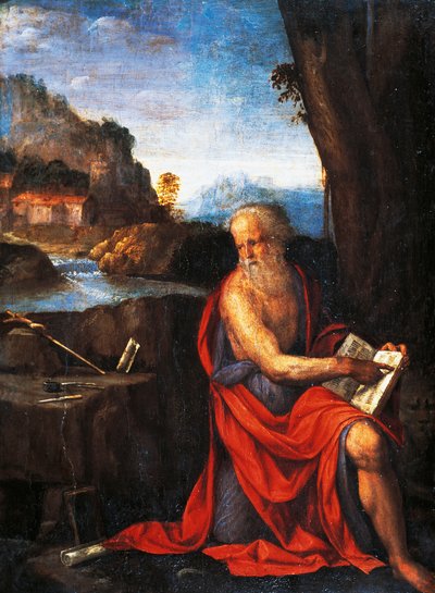 St. Hieronymus von Benvenuto Tisi da Garofalo