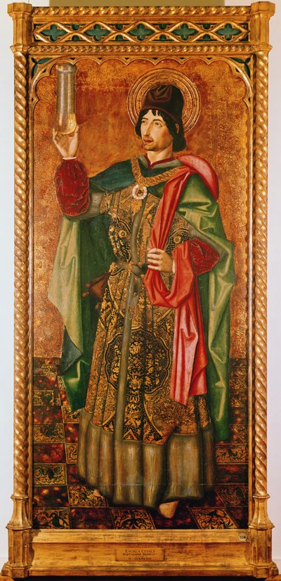 Heiliger Damian, ca. 1490 von Bermejo