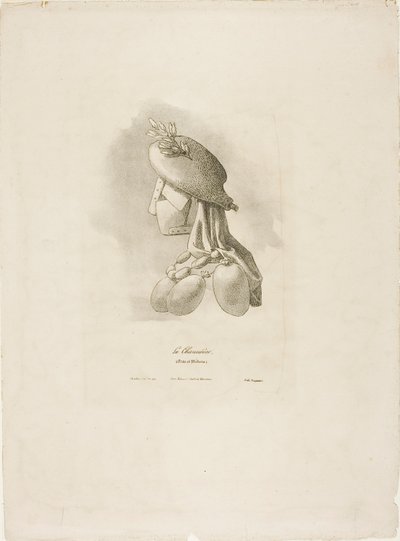 Die Metzgerin, aus Arts et Métiers von Bernard Gaillot