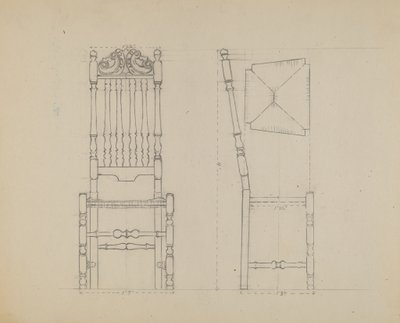 Stuhl von Bernard Gussow