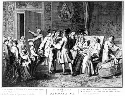 Erlösung des erstgeborenen Sohnes, 1725 von Bernard Picart