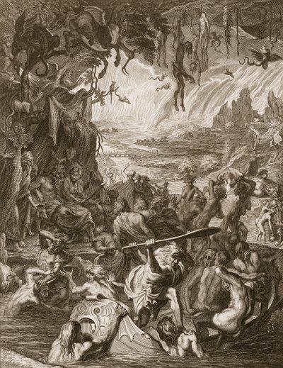 Szene der Hölle von Bernard Picart