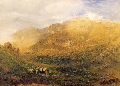 Arthog, in der Nähe von Barmouth von Bernard Walter Evans