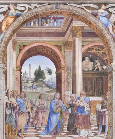 Darstellung im Tempel, 1525 von Bernardino Luini