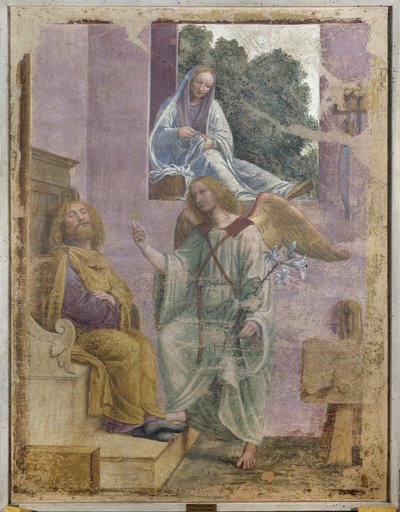 Der Traum des heiligen Joseph von Bernardino Luini