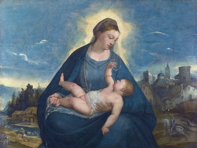 Die Madonna und das Kind von Bernardino da Asola