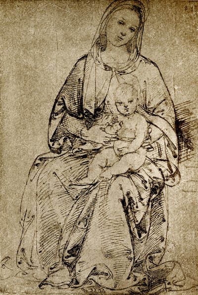 Madonna mit dem Kind von Bernardino di Betto Pinturicchio