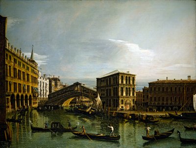 Der Große Kanal, Venedig von Bernardo Bellotto