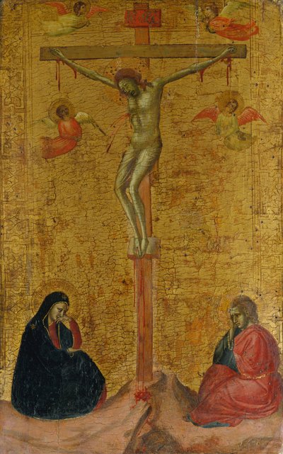 Die Kreuzigung (ca. 1325-30) von Bernardo Daddi