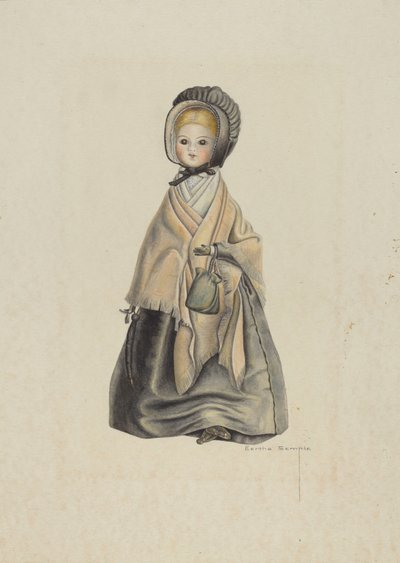 Quäkerpuppe von Bertha Semple