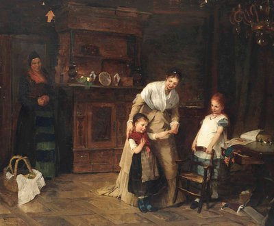 Neue Freunde, 1875 von Bertha Wegmann