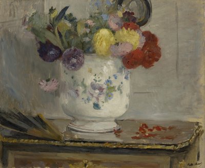Dahlien, 1876 von Berthe Morisot