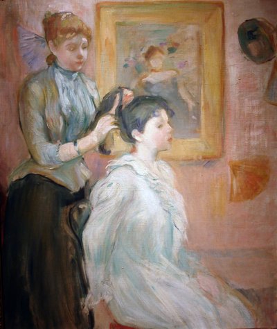 Die Frisur von Berthe Morisot