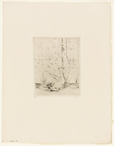 Die Gans von Berthe Morisot