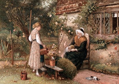 Jugend und Alter von Birket Foster