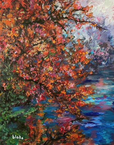 Herbstfluss von Blake Munch