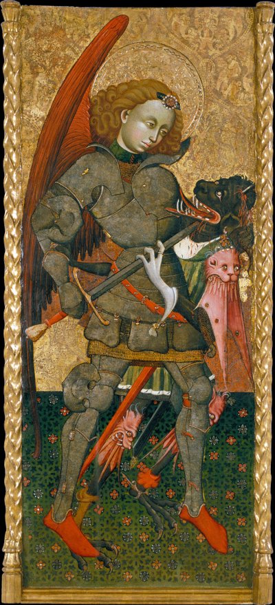 Erzengel Michael, um 1440 von Blasco de Granen