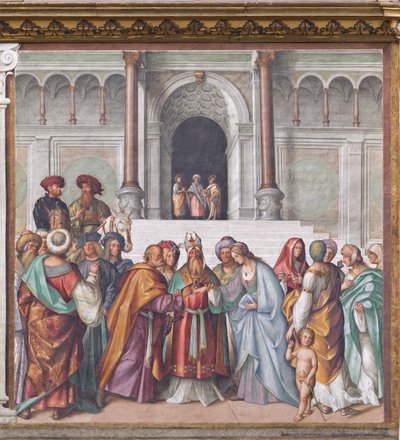 Die Hochzeit von Maria von Boccaccio Boccaccino