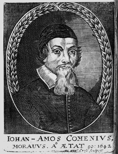 Johan Amos Comenius, 1642 von Bohemian School