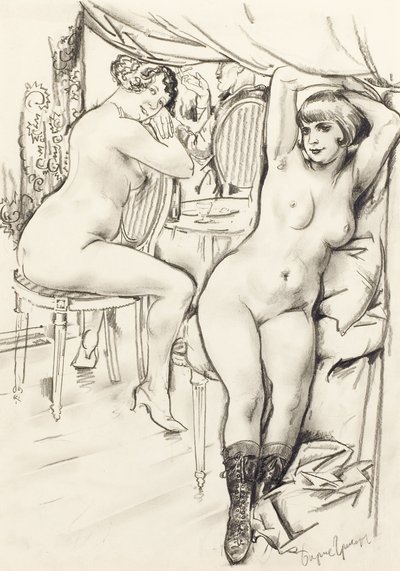 Prostituierte von Boris Dmitrievich Grigoriev