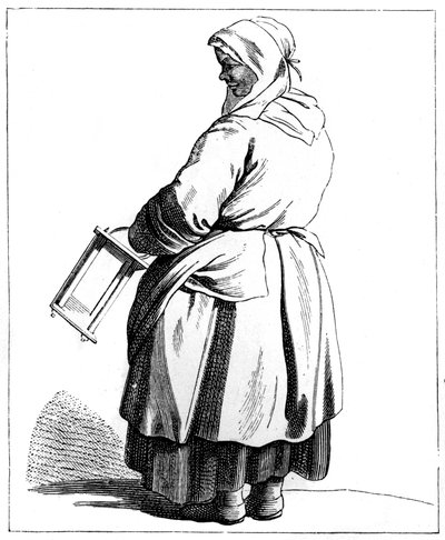 Ein Higgler, 1737-1742 von Bouchardon