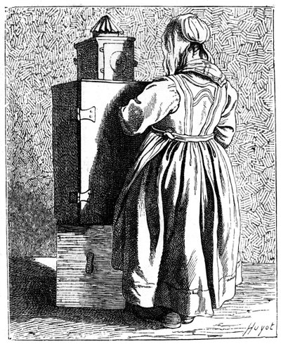 Eine Zauberlaterne, 1737-1742 von Bouchardon