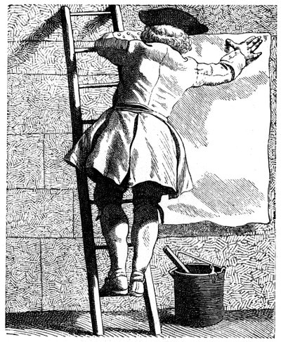 Plakatkleber, 1737-1742 von Bouchardon